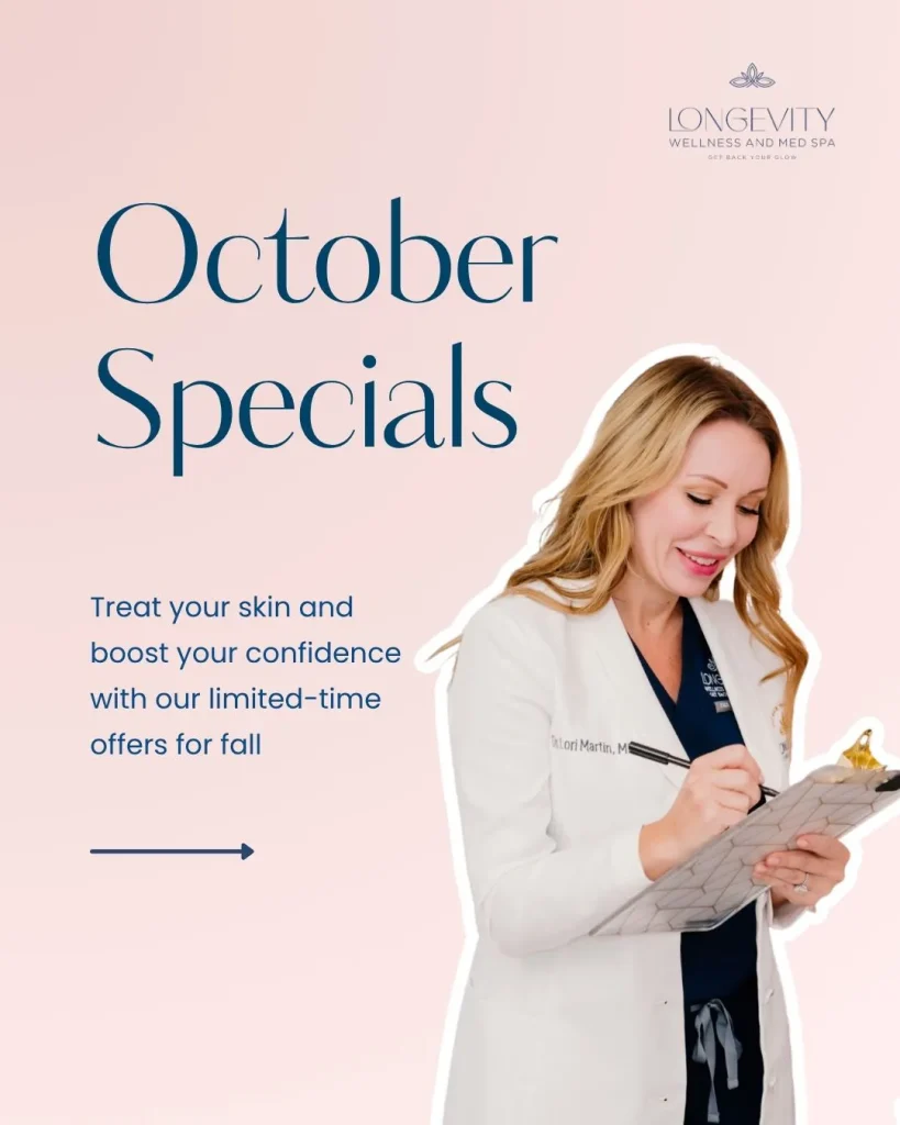 Longevity October Sale Popup
